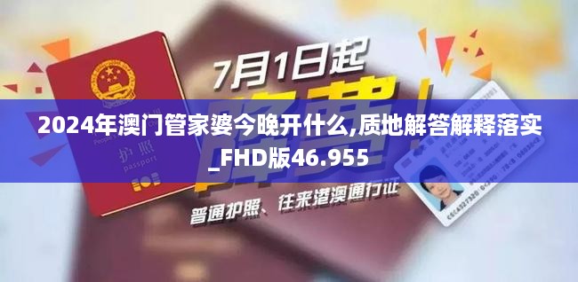 2024年澳门管家婆今晚开什么,质地解答解释落实_FHD版46.955