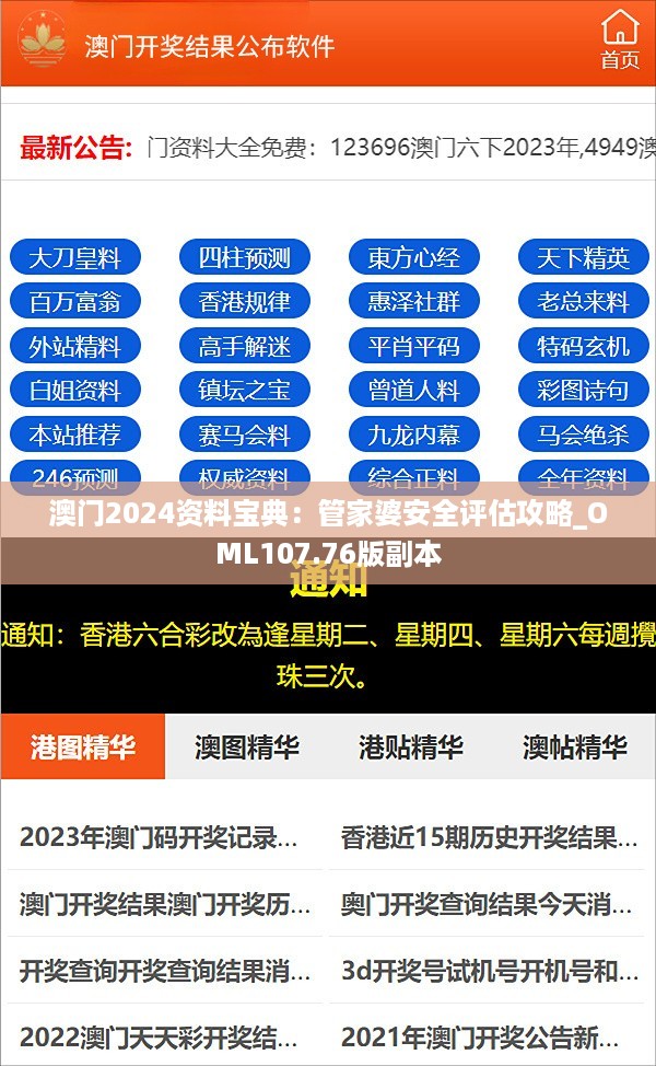 澳门2024资料宝典：管家婆安全评估攻略_OML107.76版副本