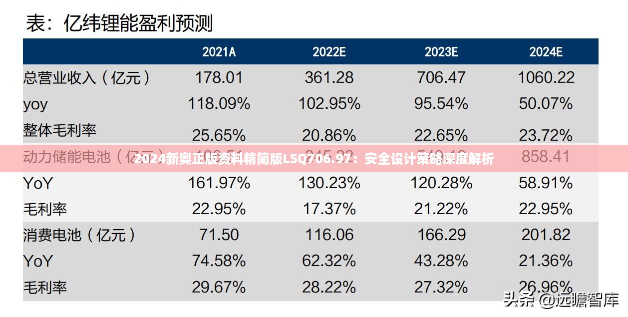 2024新奥正版资料精简版LSQ706.97：安全设计策略深度解析