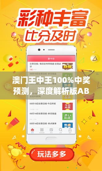 澳门王中王100%中奖预测，深度解析版ABY898.18预览