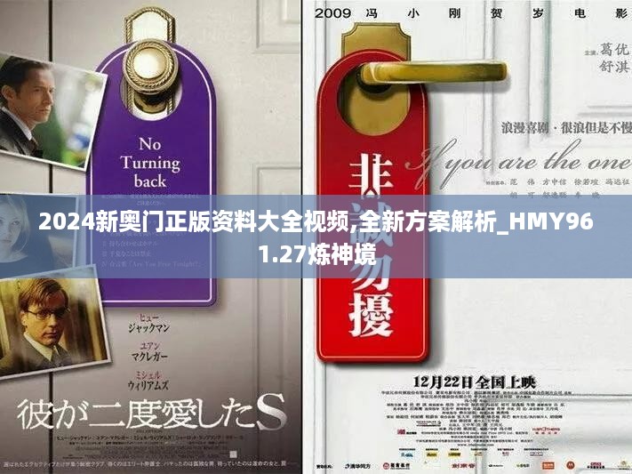 2024新奥门正版资料大全视频,全新方案解析_HMY961.27炼神境