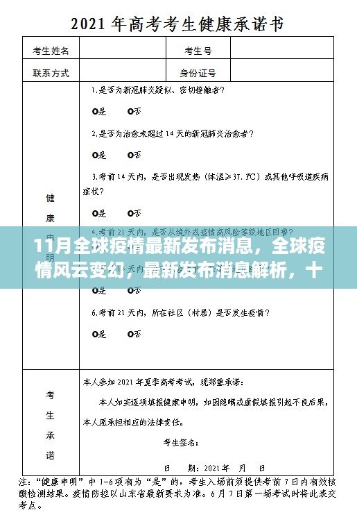 全球疫情风云变幻，最新发布消息解析与小红书十一月动态专稿