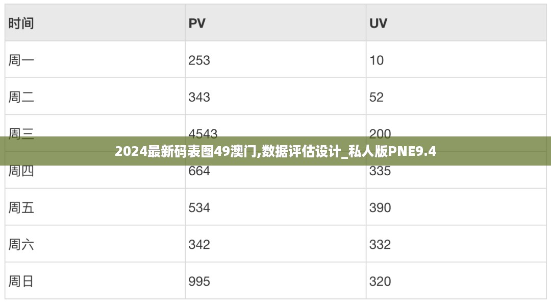 2024最新码表图49澳门,数据评估设计_私人版PNE9.4