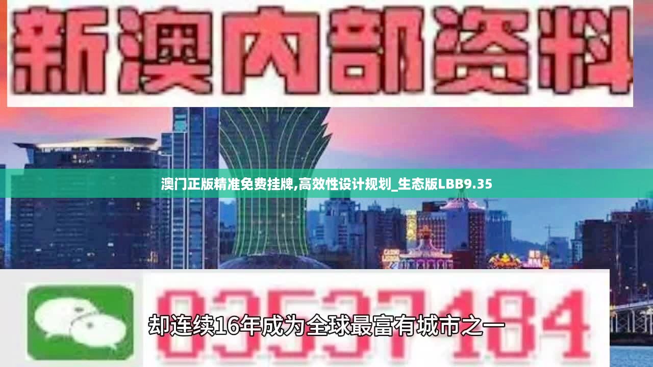 澳门正版精准免费挂牌,高效性设计规划_生态版LBB9.35