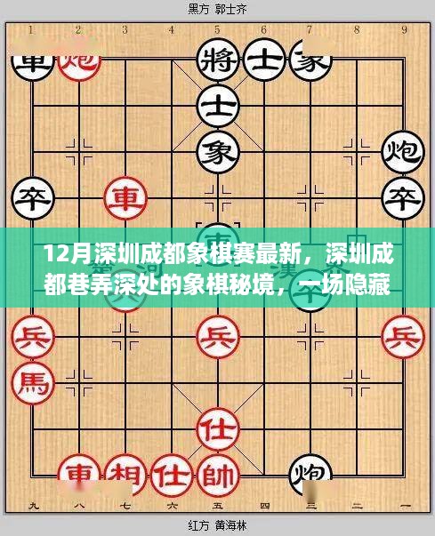 深圳成都巷弄深处的象棋秘境，一场老街角落的棋艺盛宴最新报道