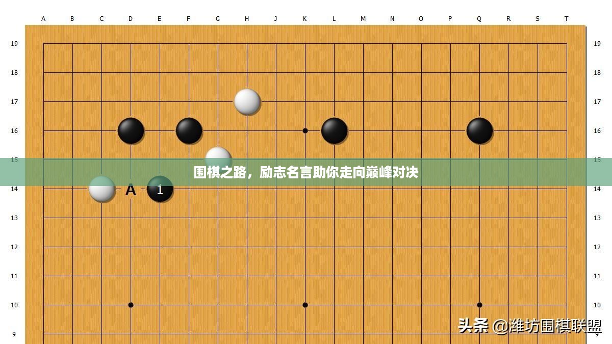 围棋之路，励志名言助你走向巅峰对决